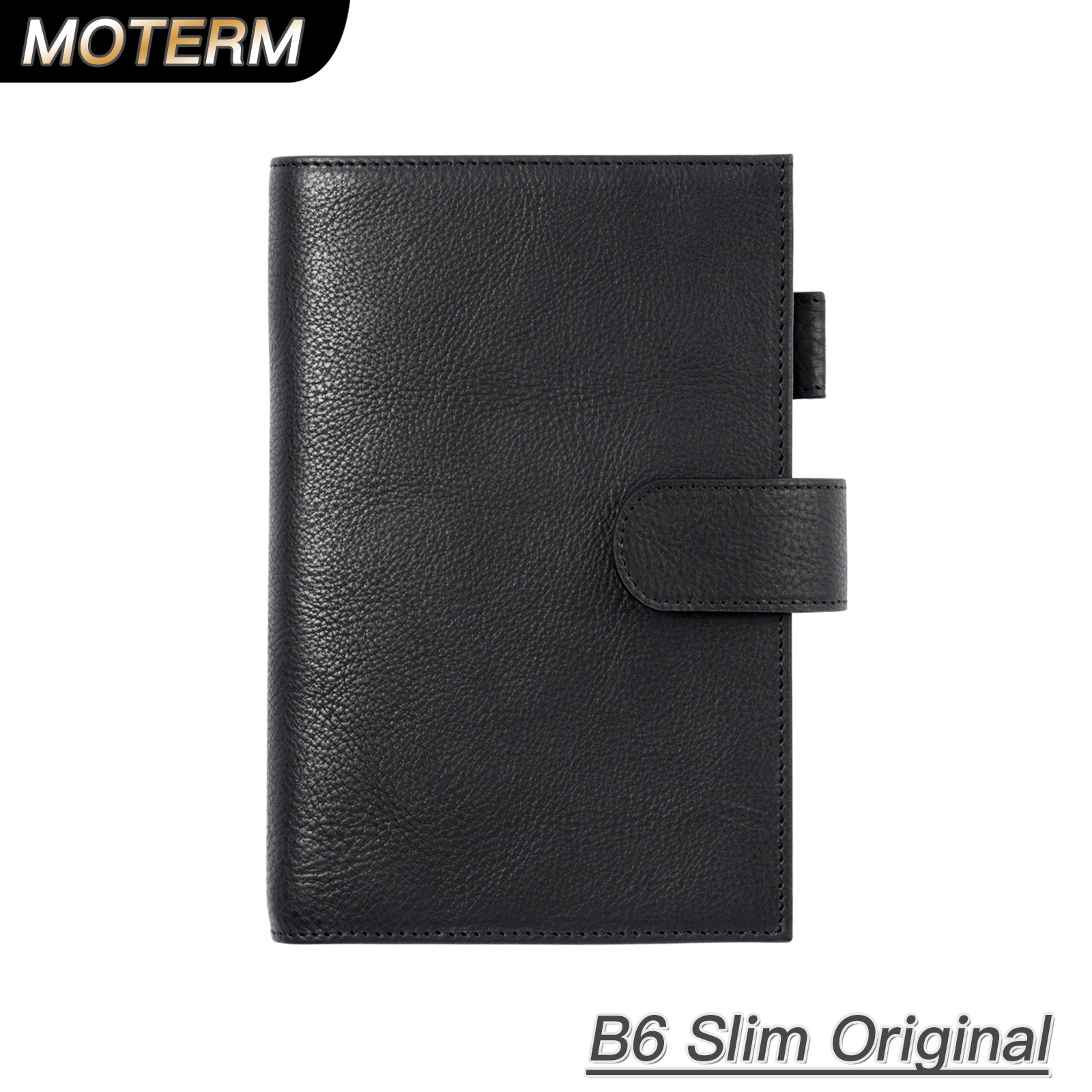 Vintage Leather Journal Notebook - Moterm B6 Slim/Min ฝาครอบต้นฉบับสําหรับ JIBUN TECHO