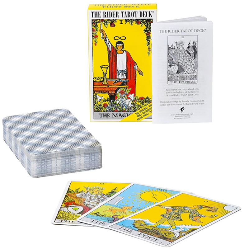 The Rider Tarot Deck ภาษาอังกฤ - Tarot Deck With Guidebook บทวิจารณ์และราคา