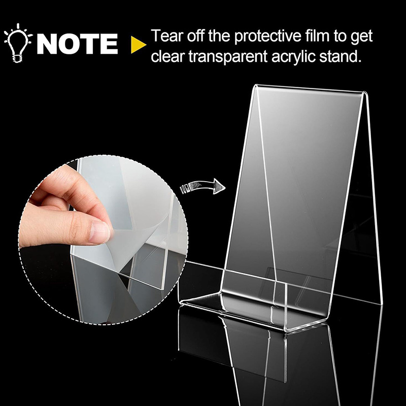 ที่วางอะคริลิกสำหรับหนังสือการ - Clear Acrylic Book Stand Holder บทวิจารณ์และราคา