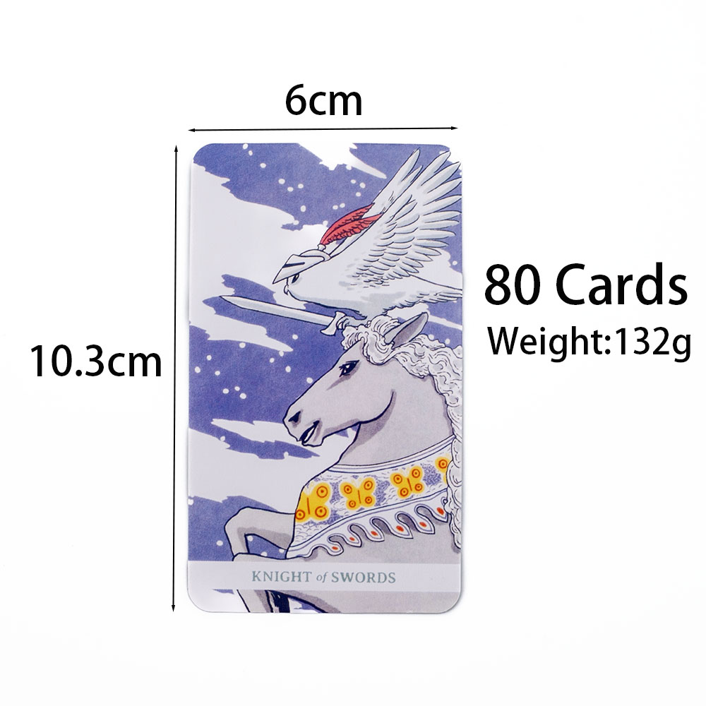 White Winny Tarot English Edit - Tarot Deck With Guidebook บทวิจารณ์และราคา