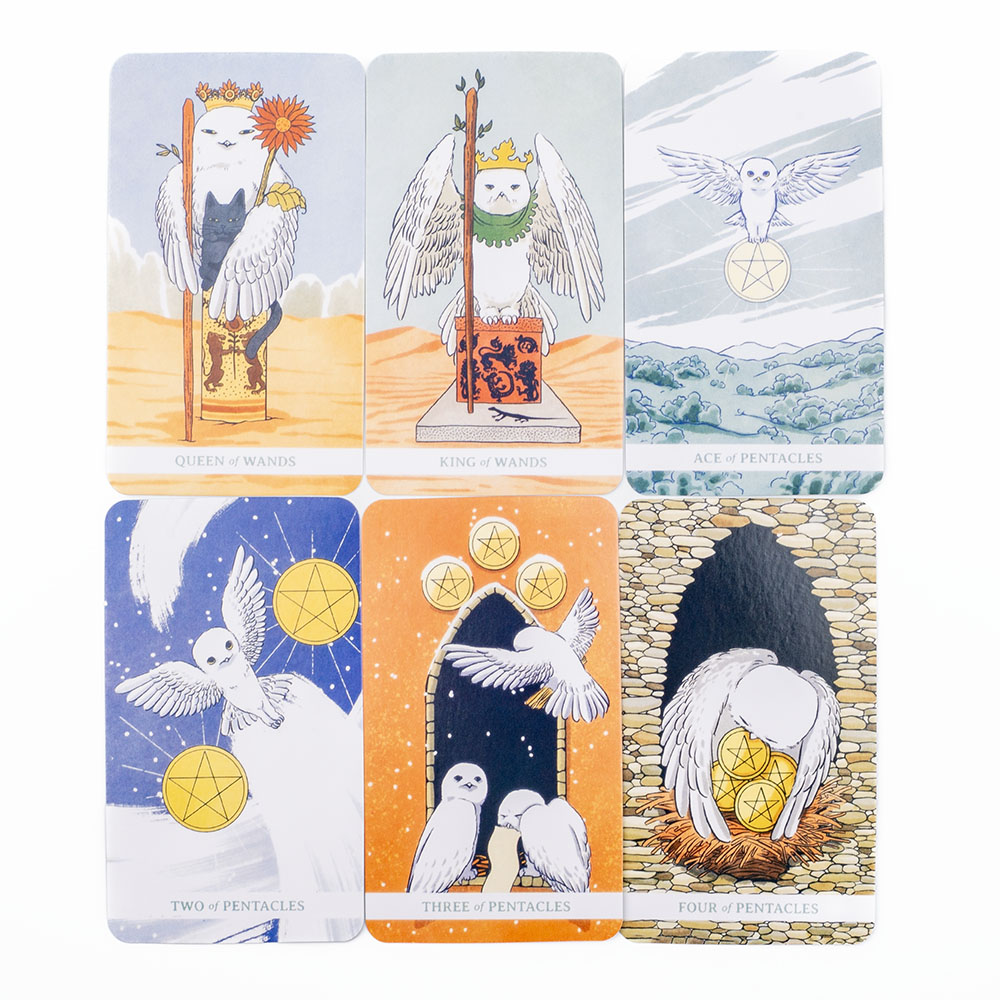 White Winny Tarot English Edit - Tarot Deck With Guidebook บทวิจารณ์และราคา