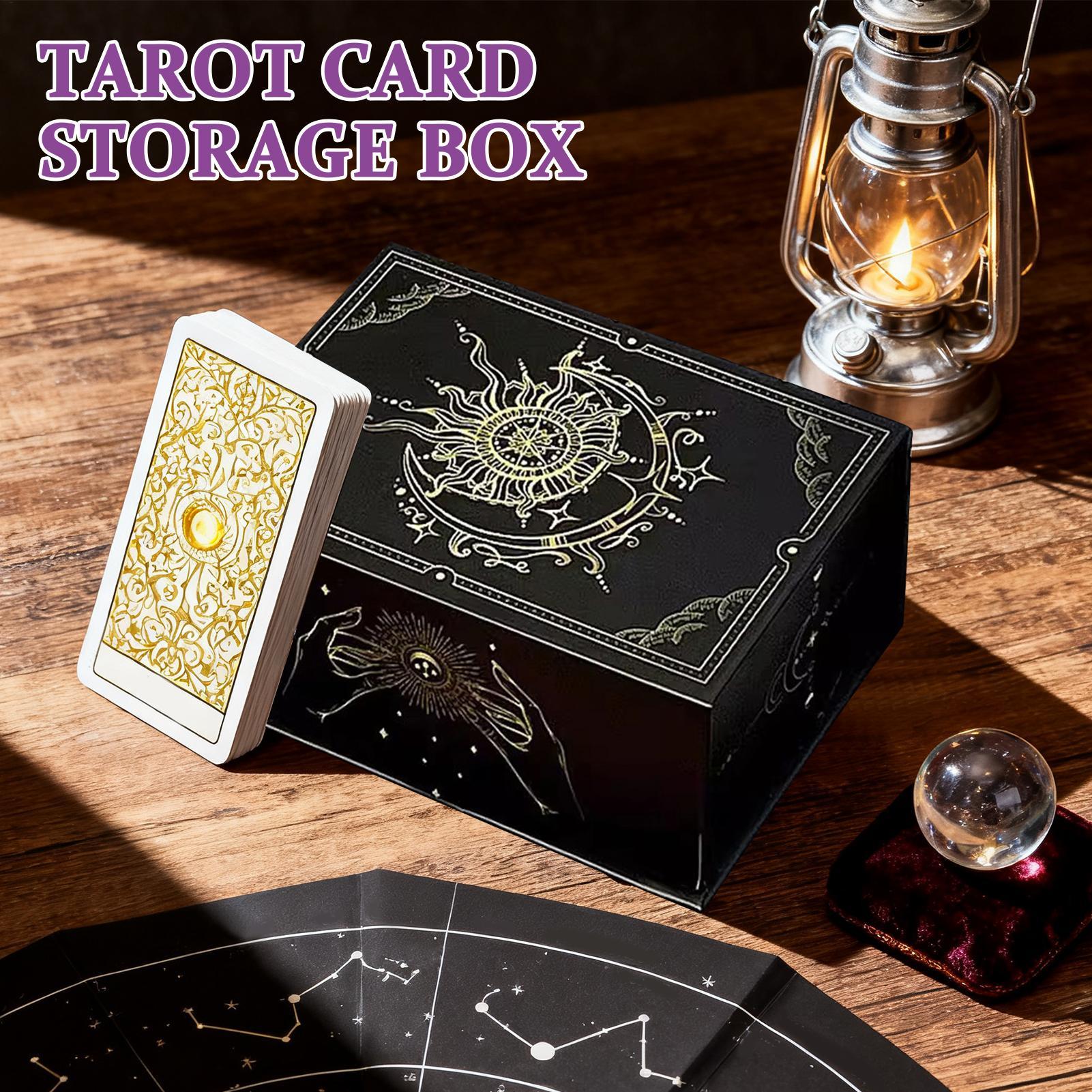 กล่องใส่ไพ่ทาโรต์ฝาแม่เหล็ก พก - Tarot Deck With Guidebook บทวิจารณ์และราคา